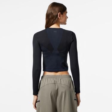  Under Armour Vanish Elite Seamless Ls Kadın Siyah T-Shirt