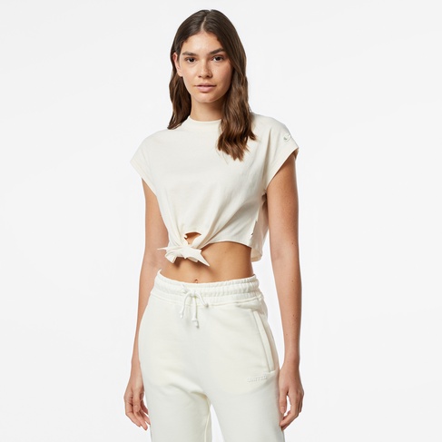  Champion Crewneck Kadın Krem T-Shirt