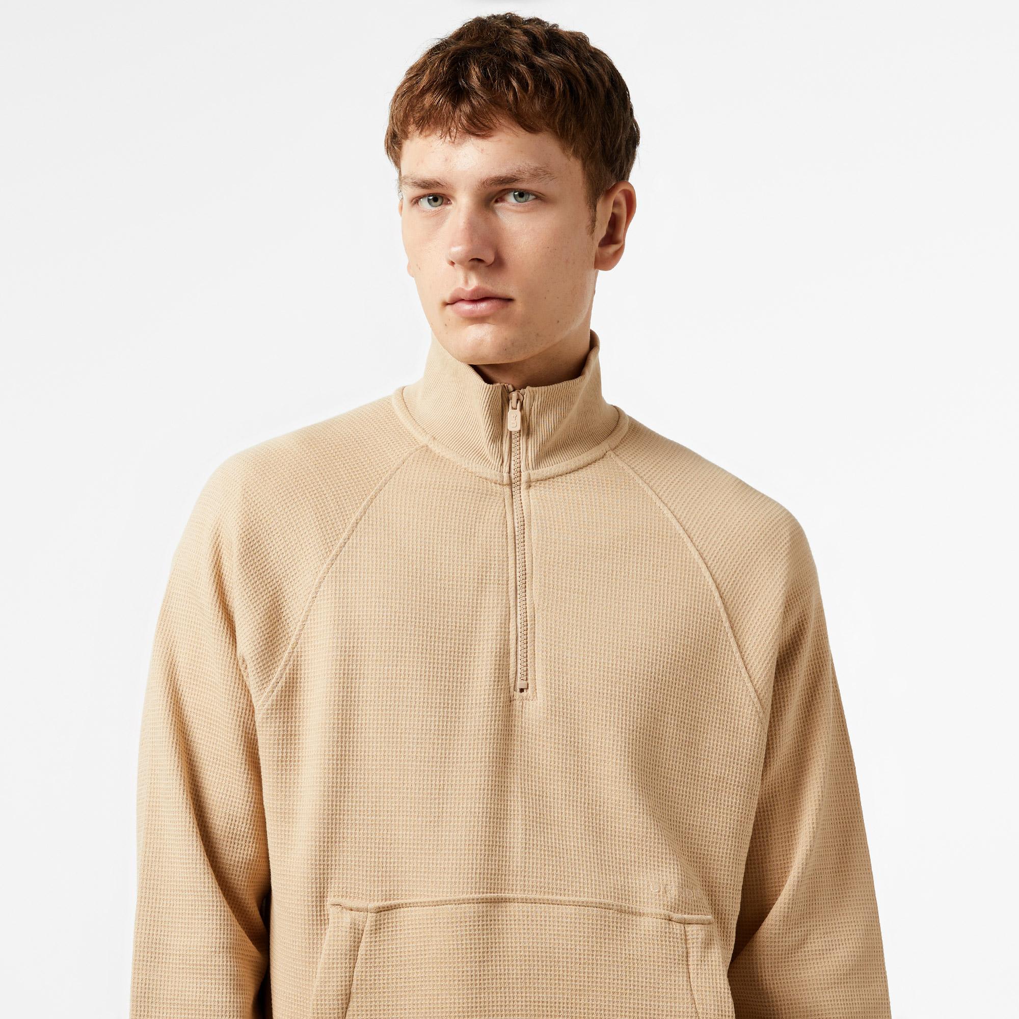 UNITED4 Erkek Krem Hoodie