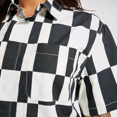  Converse Desenli Kadın Renkli Gömlek