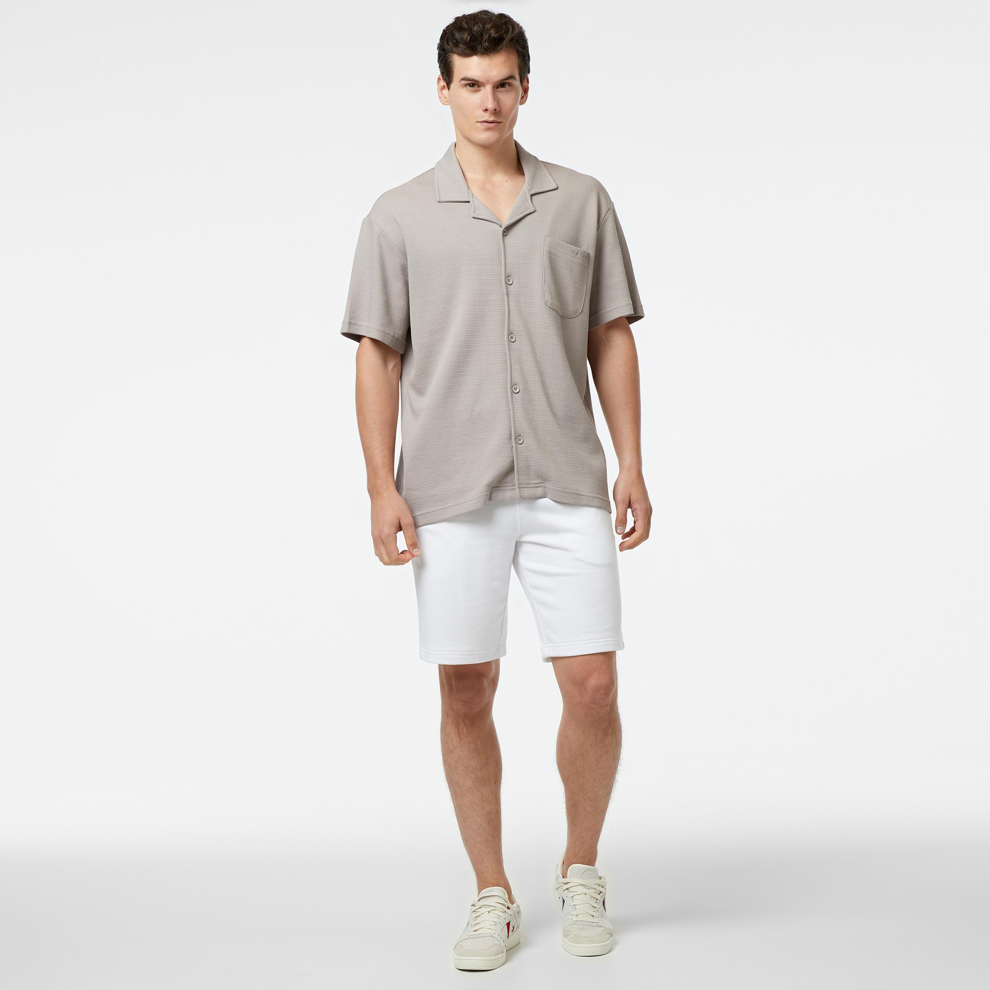 UNITED4 Erkek Gri Gömlek