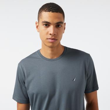  Nautica Erkek Gri Standart Fit T-Shirt
