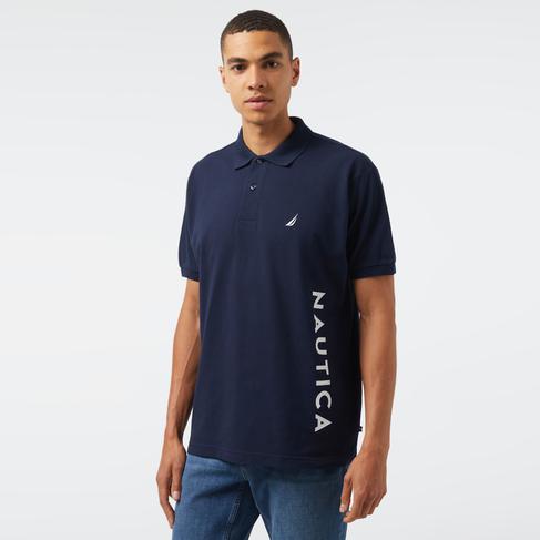  Nautica Erkek Lacivert Classic Fit Kısa Kollu Polo