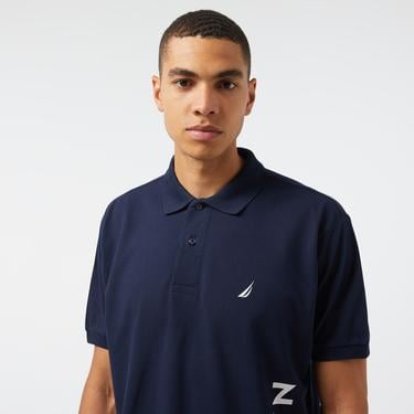  Nautica Erkek Lacivert Classic Fit Kısa Kollu Polo