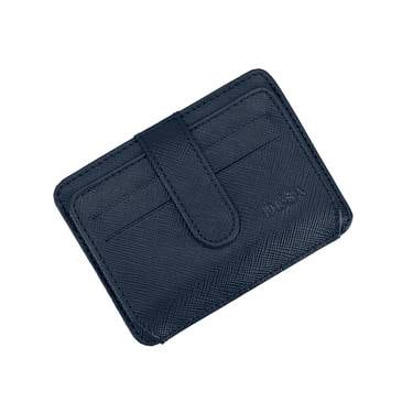  Lenora Mavi Kadın Deri Kartlık