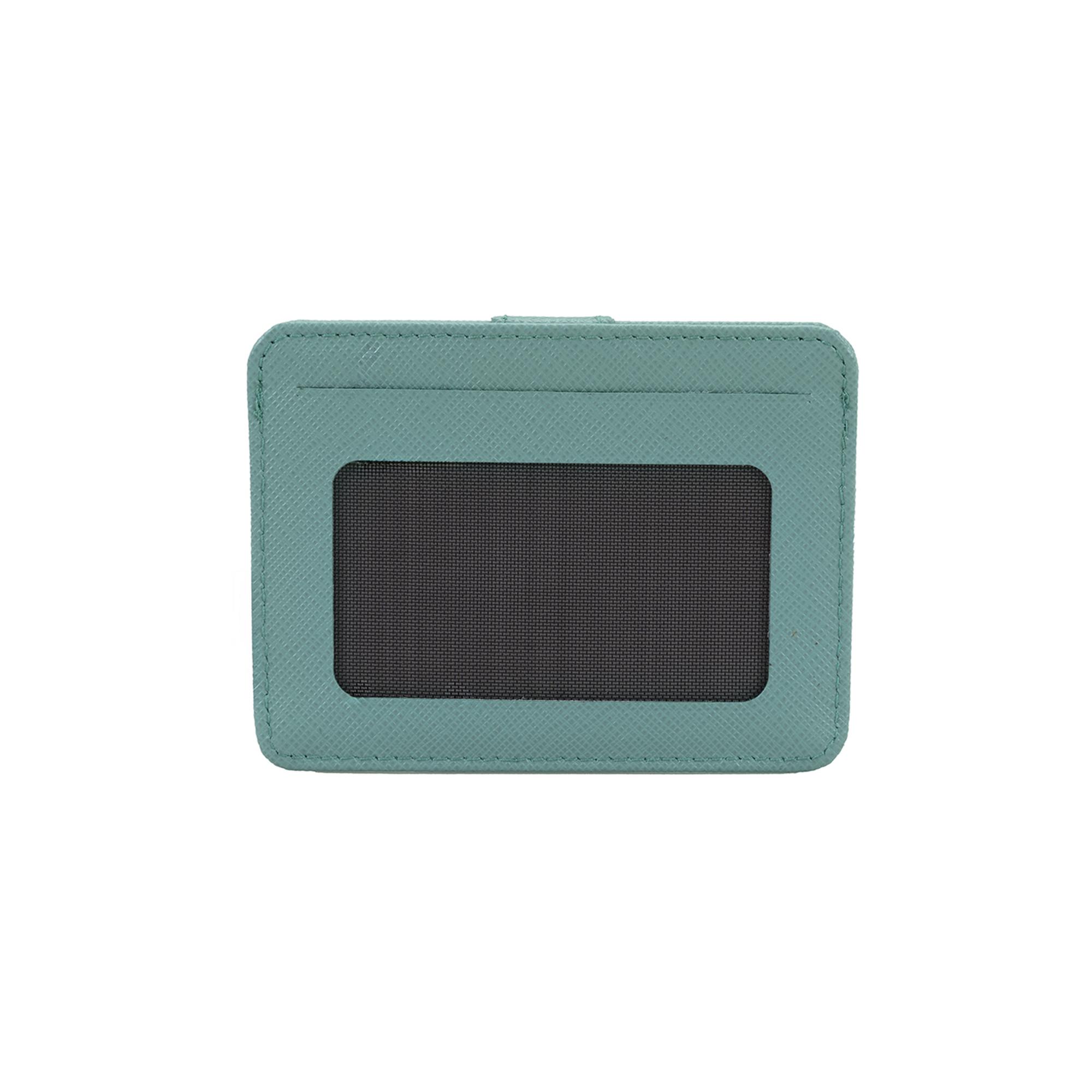 Lenora Yeşil Kadın Deri Kartlık