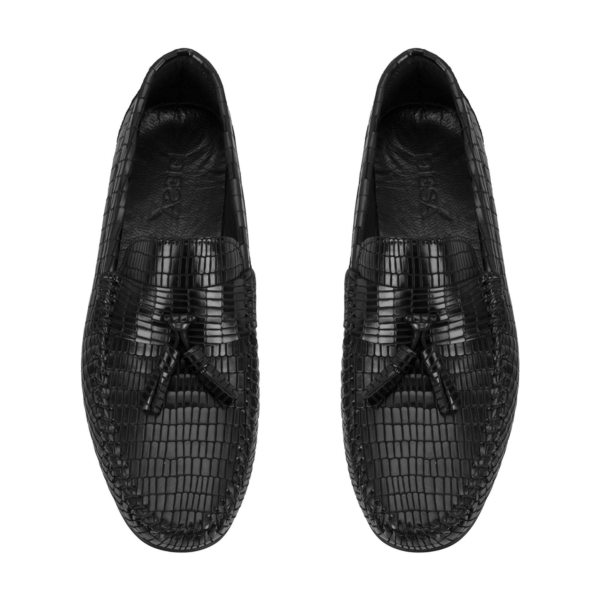 Grady Siyah Erkek Deri Loafer