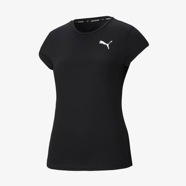  Puma Active Kadın Siyah Günlük T-Shirt
