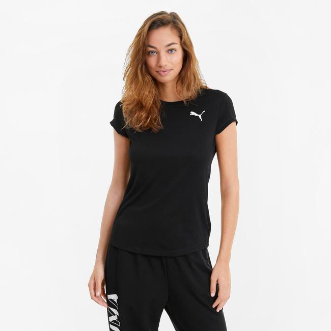  Puma Active Kadın Siyah Günlük T-Shirt