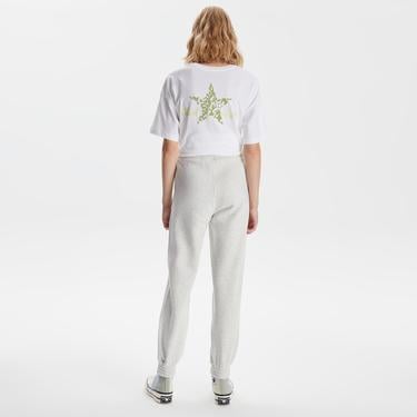  Converse Retro Chuck Taylor Knit Kadın Gri Eşofman Altı