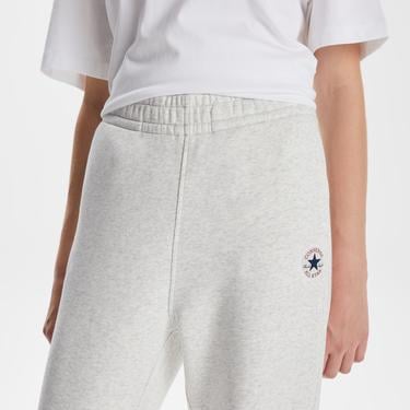  Converse Retro Chuck Taylor Knit Kadın Gri Eşofman Altı