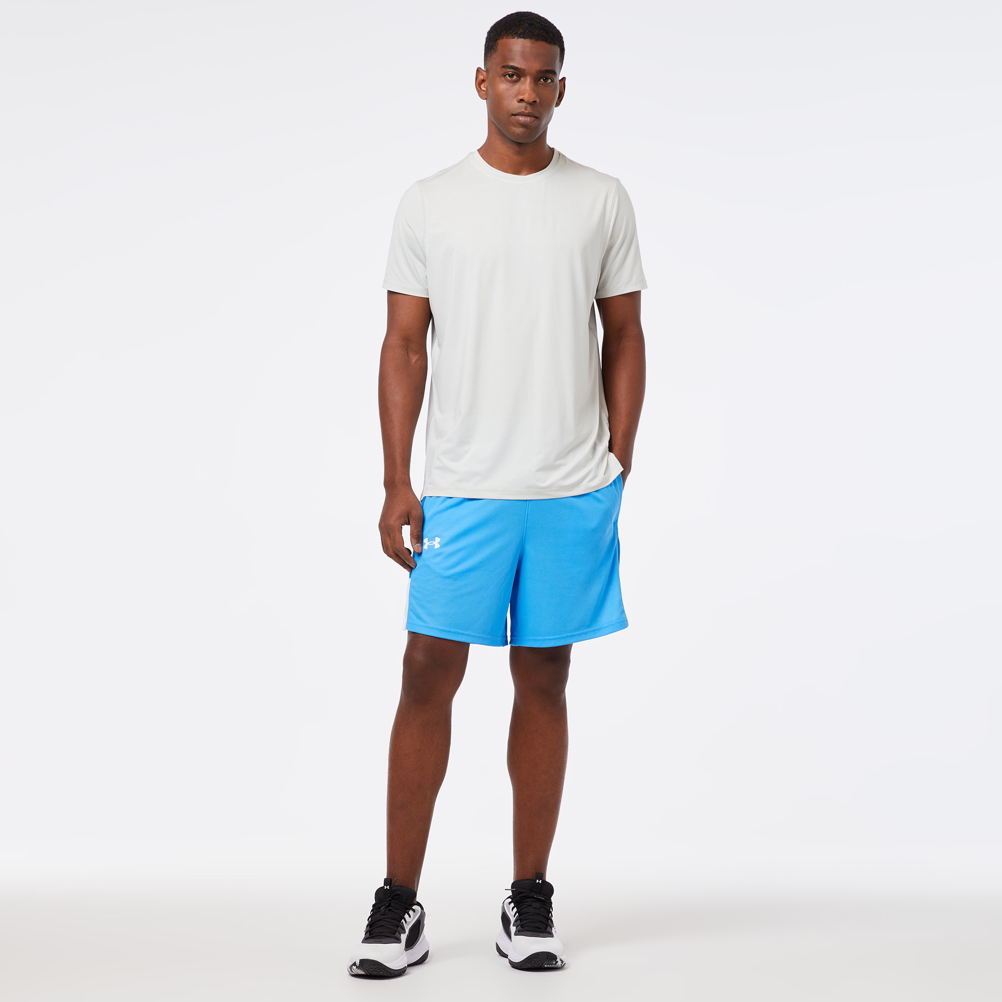  Under Armour Baseline Erkek Mavi Şort