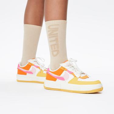  UNITED4 Classic Kadın 2'li Krem Çorap