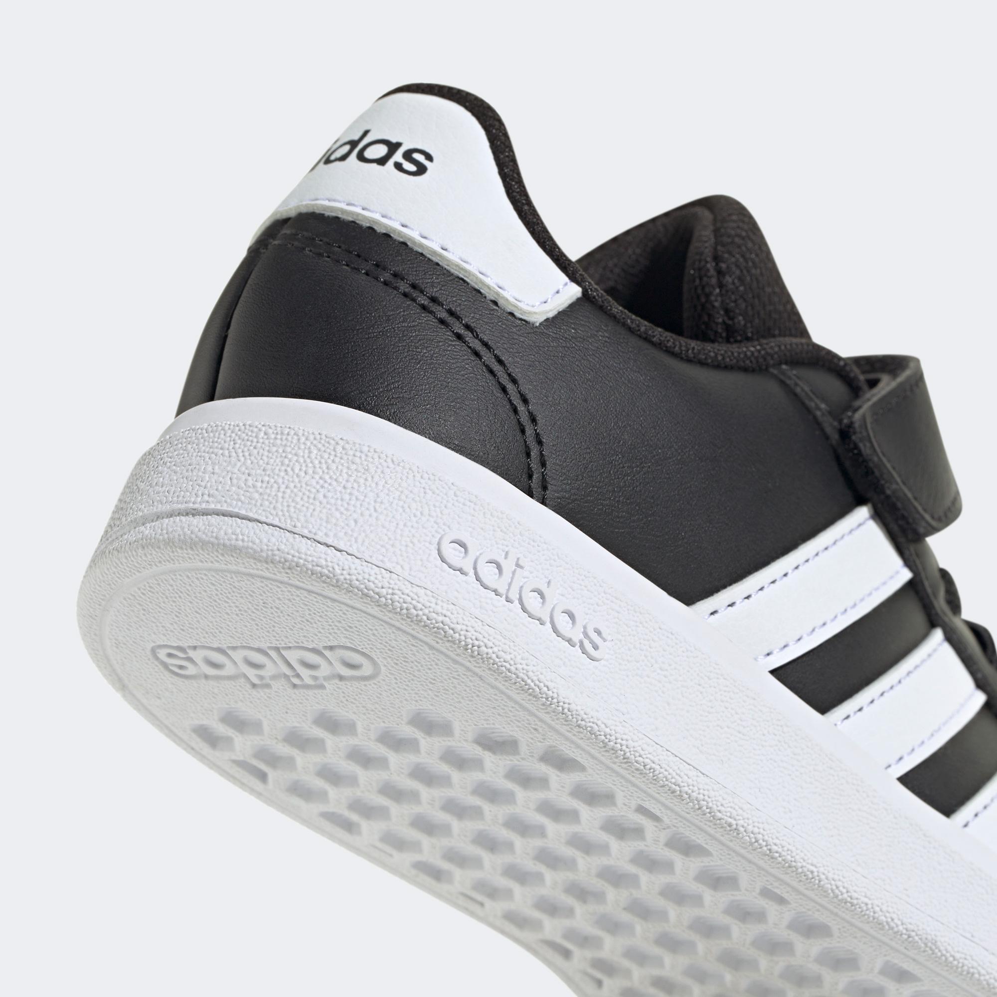adidas Grand Court 2.0 Çocuk Siyah Spor Ayakkabı