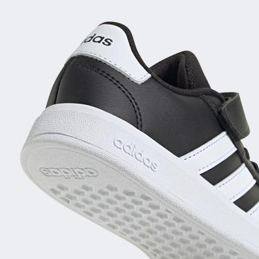  adidas Grand Court 2.0 Çocuk Siyah Spor Ayakkabı