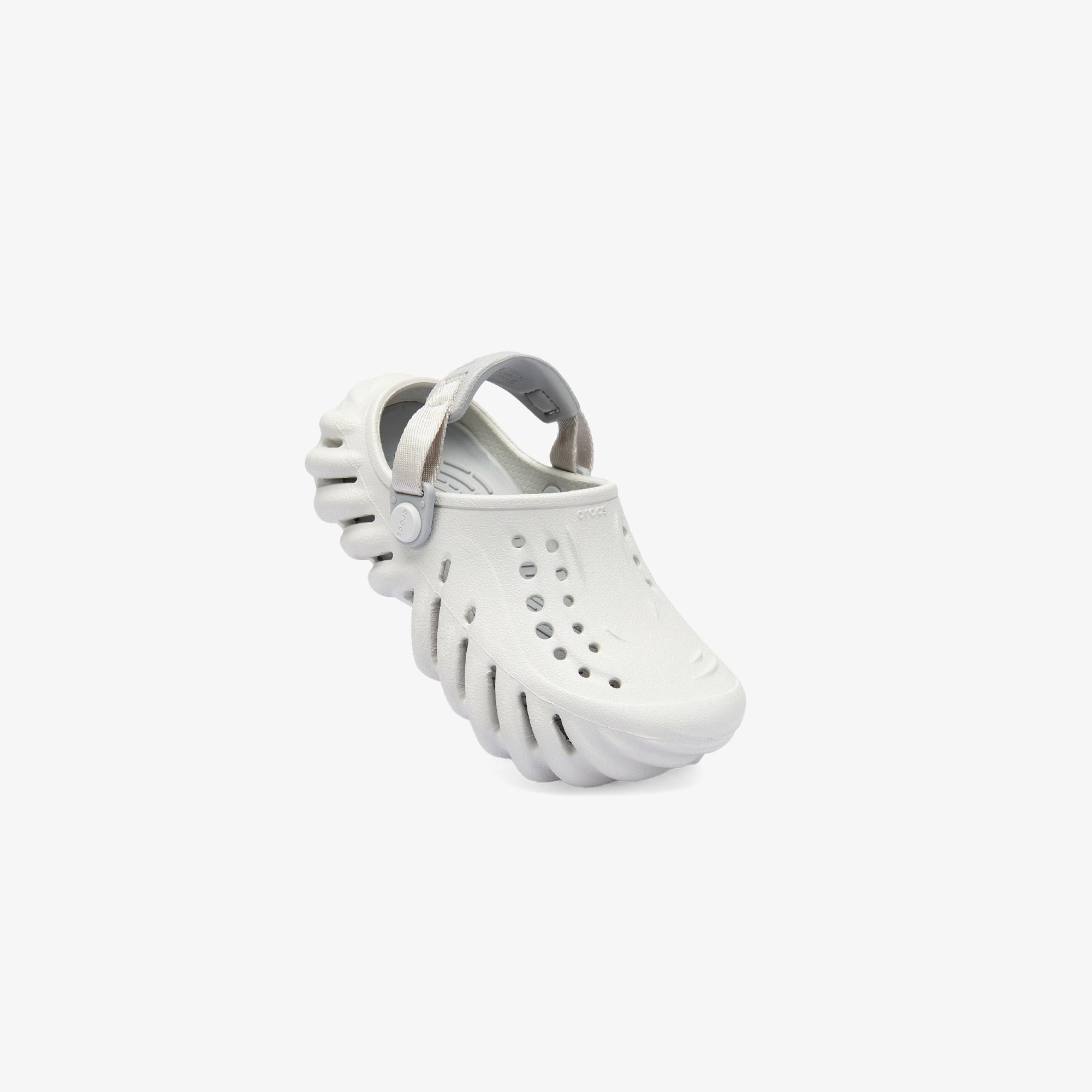 Crocs Echo Clog Çocuk Gri Terlik