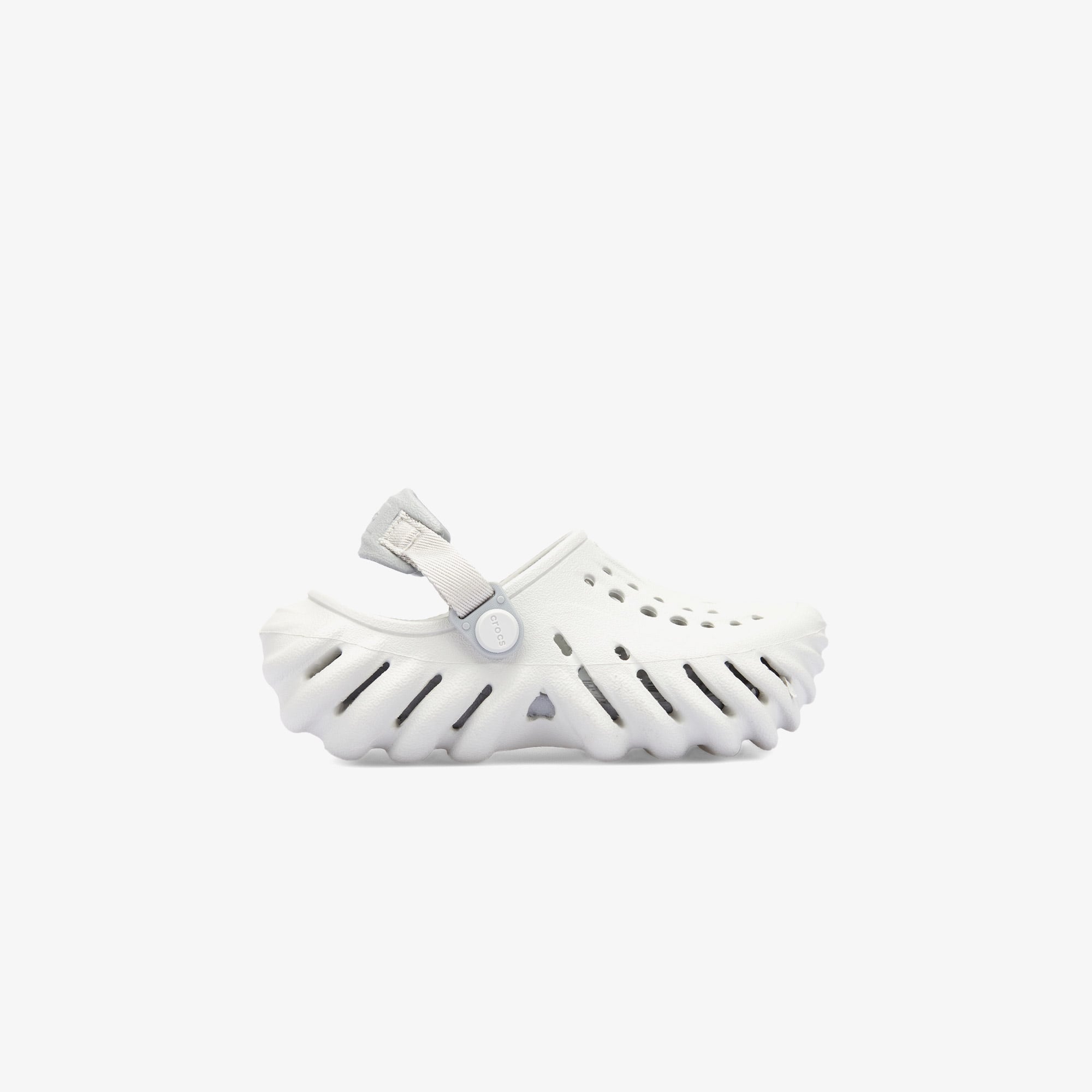  Crocs Echo Clog Çocuk Gri Terlik