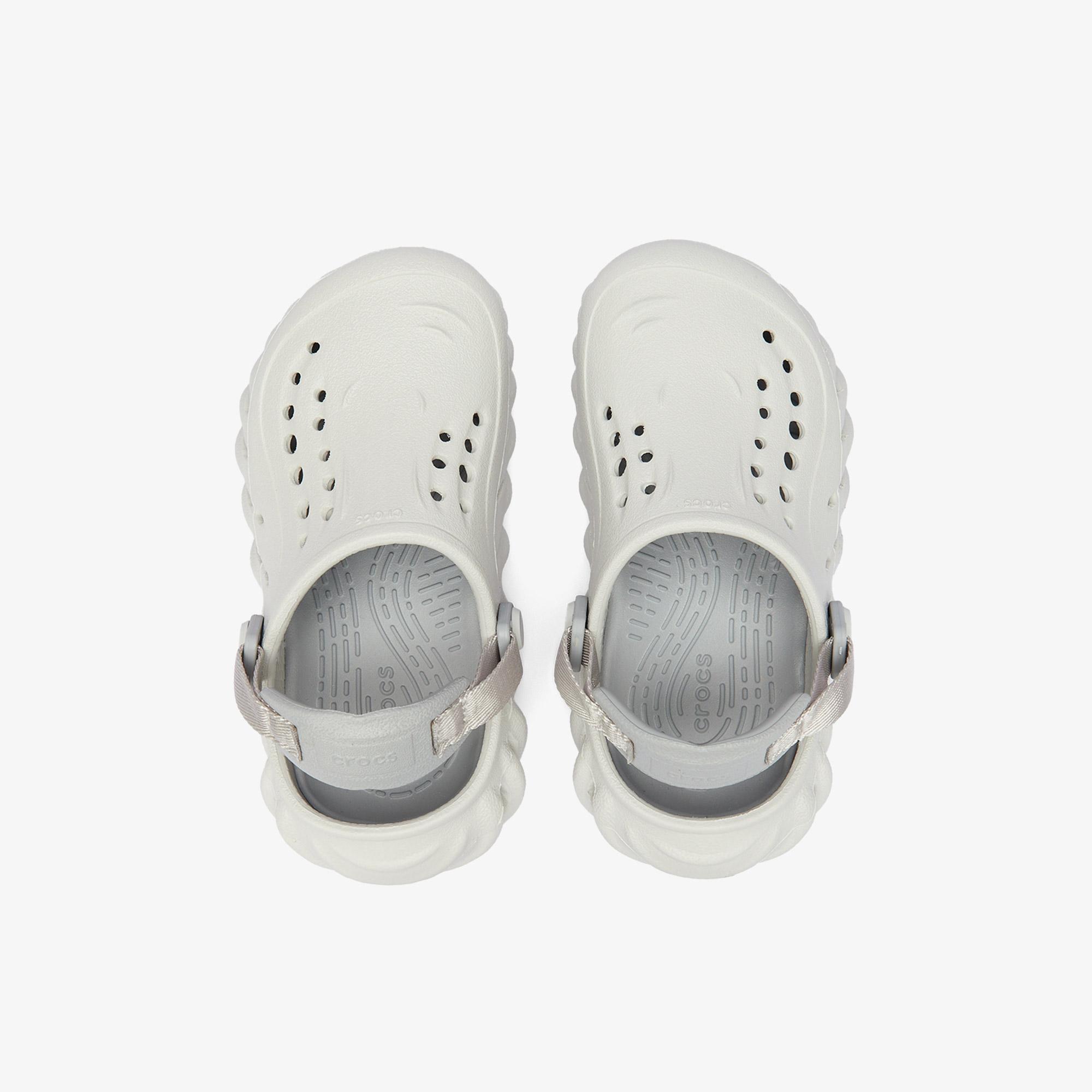 Crocs Echo Clog Çocuk Gri Terlik