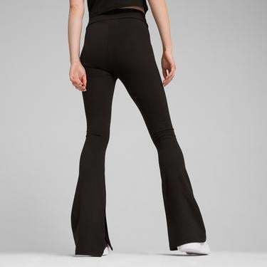  Puma Classıcs Flared Leggings Kadın Siyah Tayt