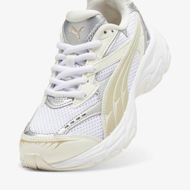  Puma Morphic Metallic Wns Kadın Krem Spor Ayakkabı