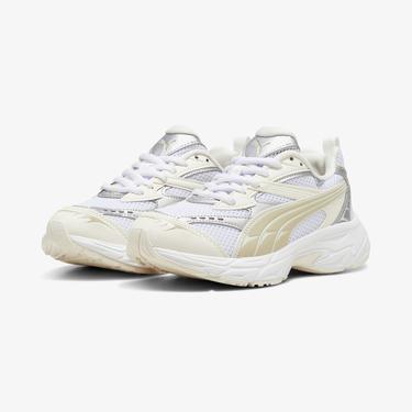  Puma Morphic Metallic Wns Kadın Krem Spor Ayakkabı