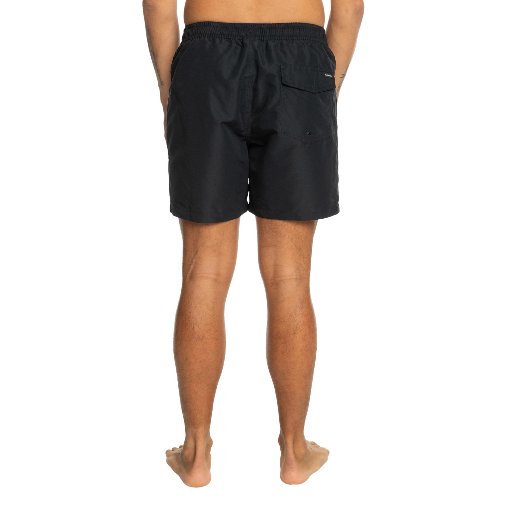 Quiksilver Remade Beach Please 16 Erkek Siyah Volley Short