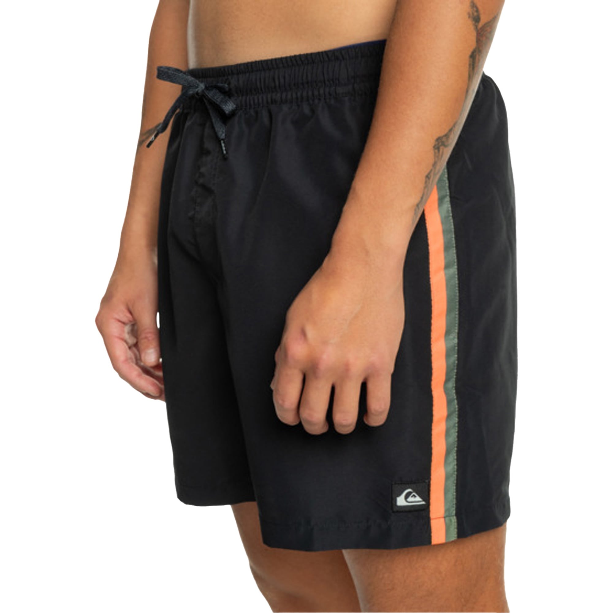 Quiksilver Remade Beach Please 16 Erkek Siyah Volley Short