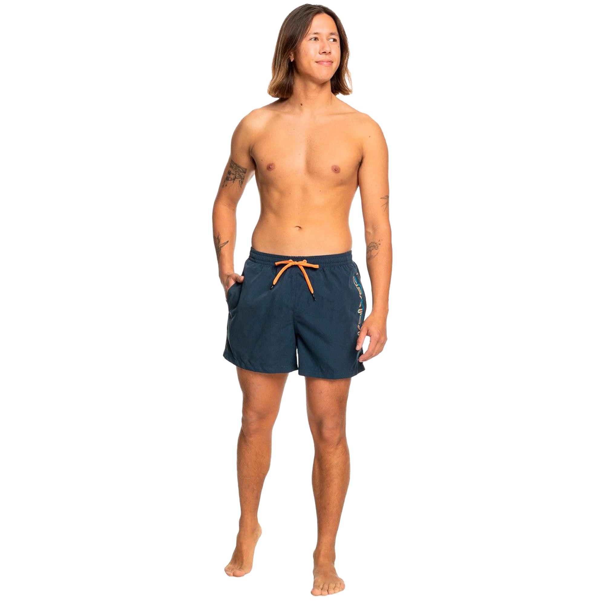 Quiksilver Behind Waves Erkek Mavi Volley Short