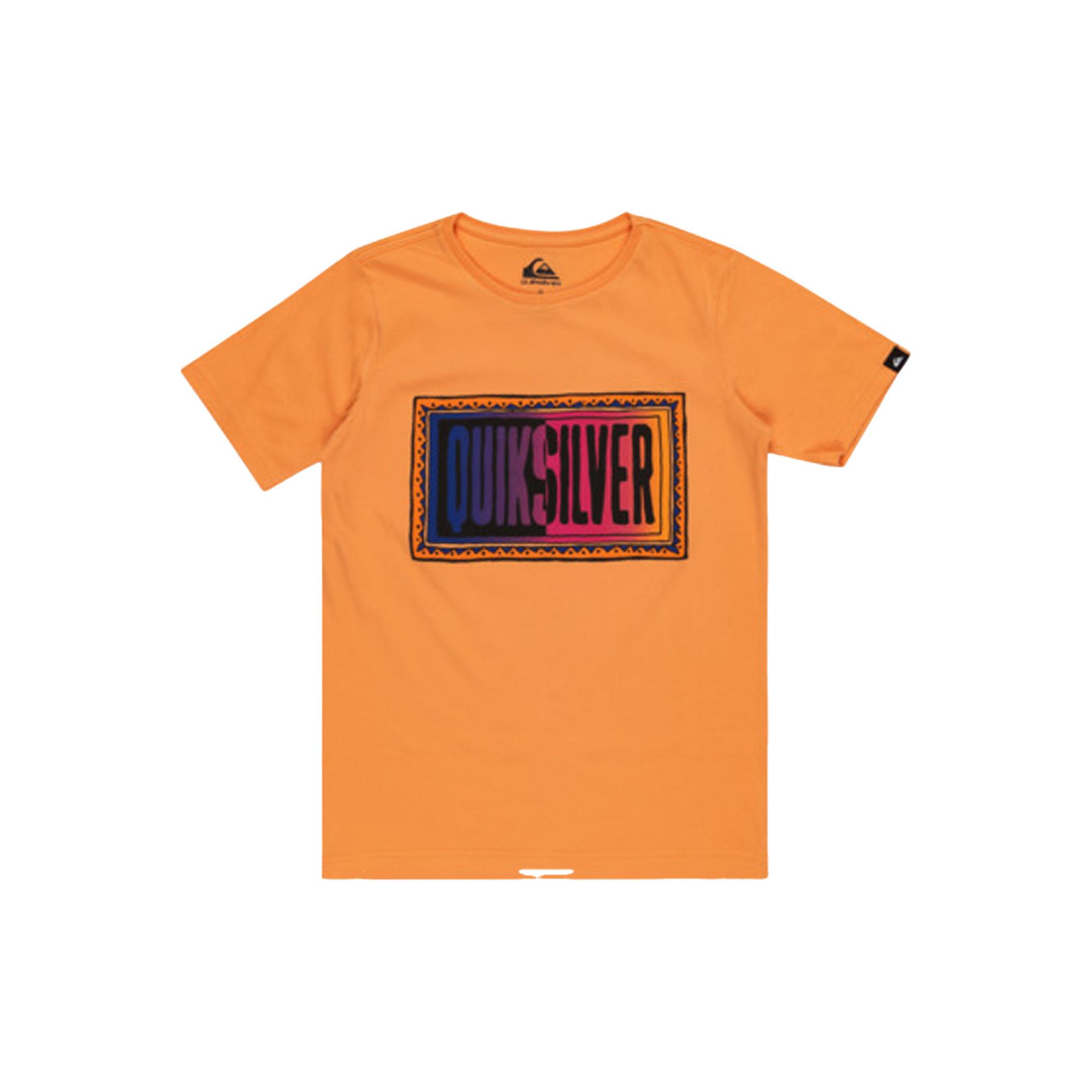 Quiksilver Day Tripper Youth Erkek Çocuk Turuncu Tişört