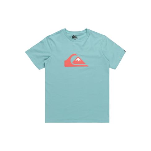  Quiksilver Comp Logo Yth Erkek Çocuk Mavi Tişört
