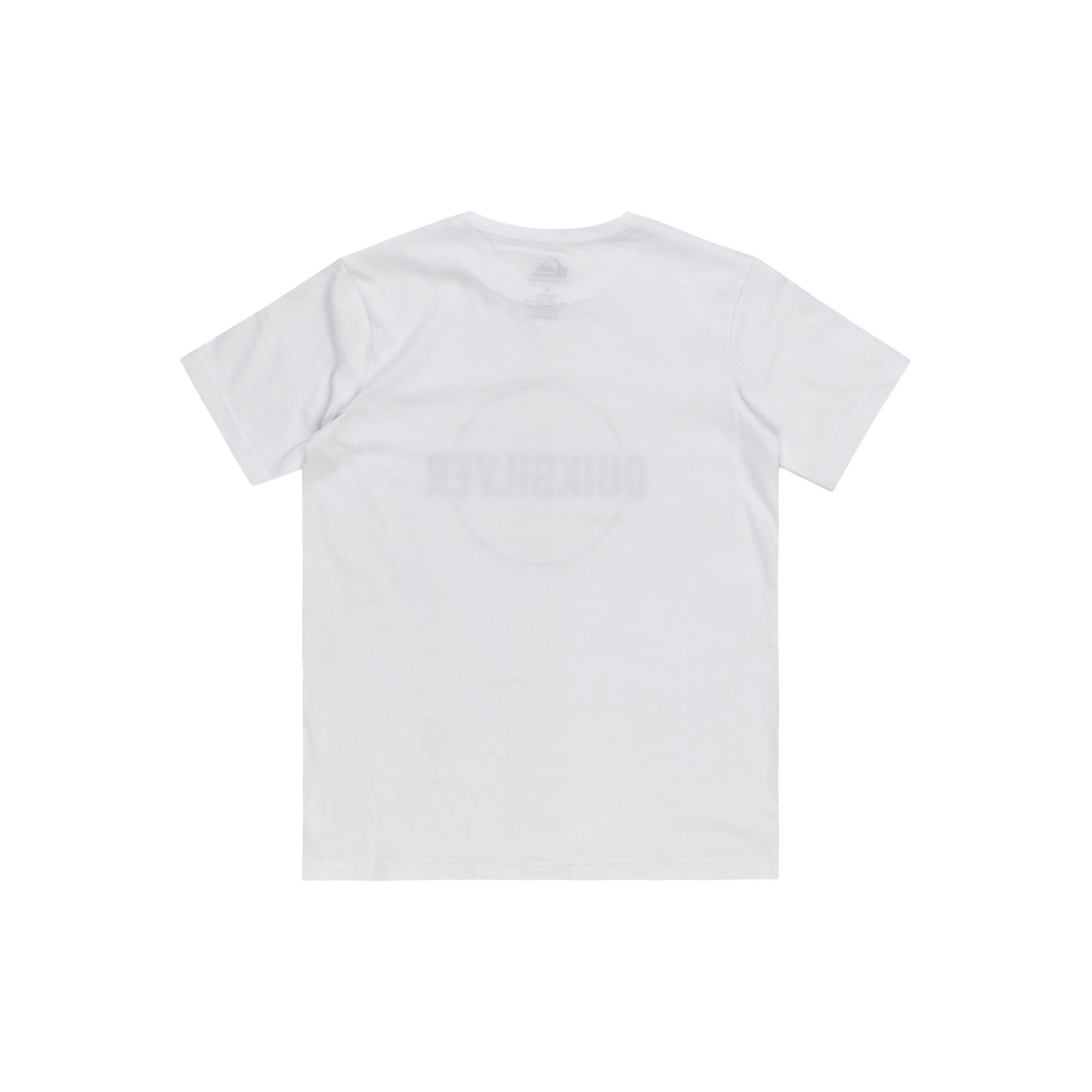 Quiksilver Circle Up Youth Erkek Çocuk Beyaz Tişört