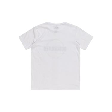  Quiksilver Circle Up Youth Erkek Çocuk Beyaz Tişört