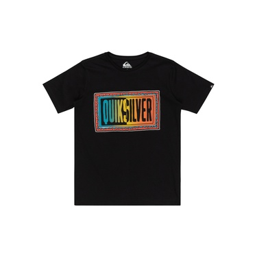  Quiksilver Day Tripper Youth Erkek Çocuk Siyah Tişört