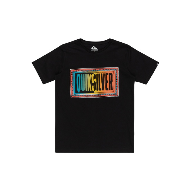  Quiksilver Day Tripper Youth Erkek Çocuk Siyah Tişört