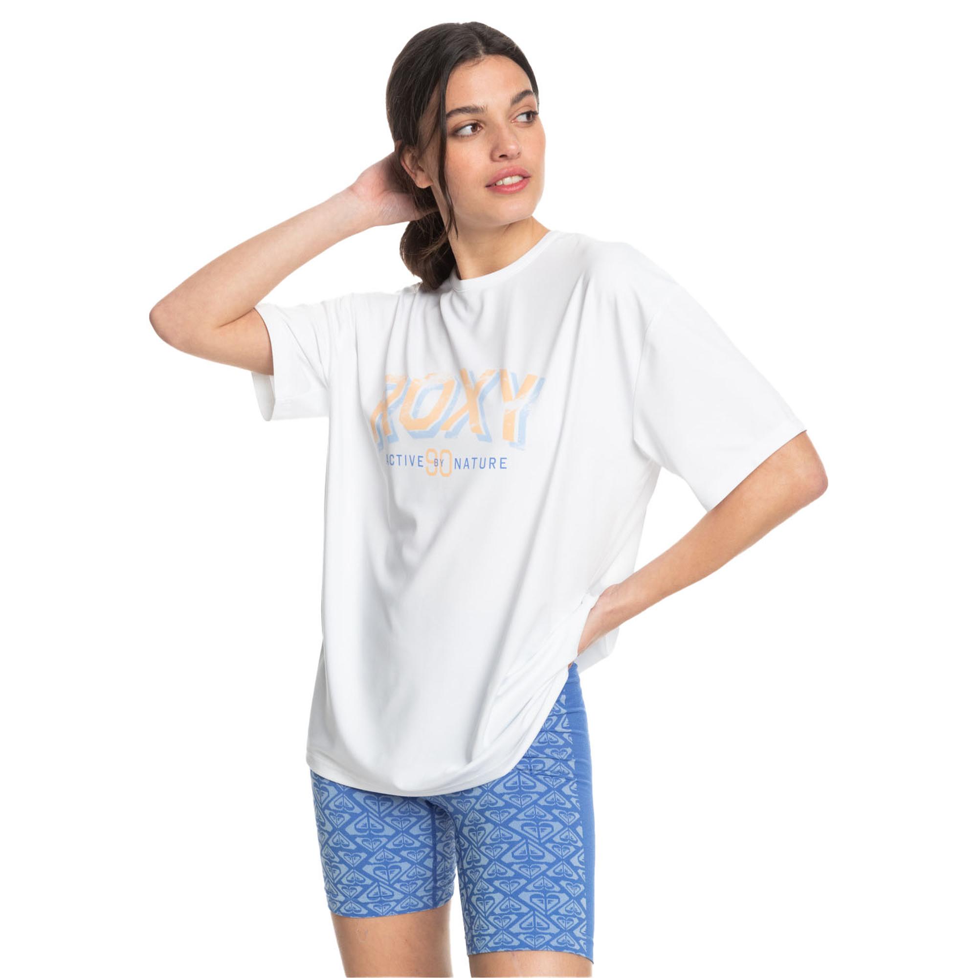 Roxy Beach Bound Kadın Beyaz Tişört