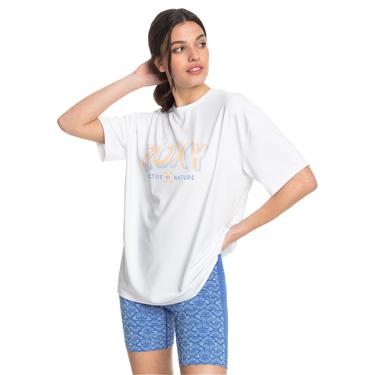  Roxy Beach Bound Kadın Beyaz Tişört