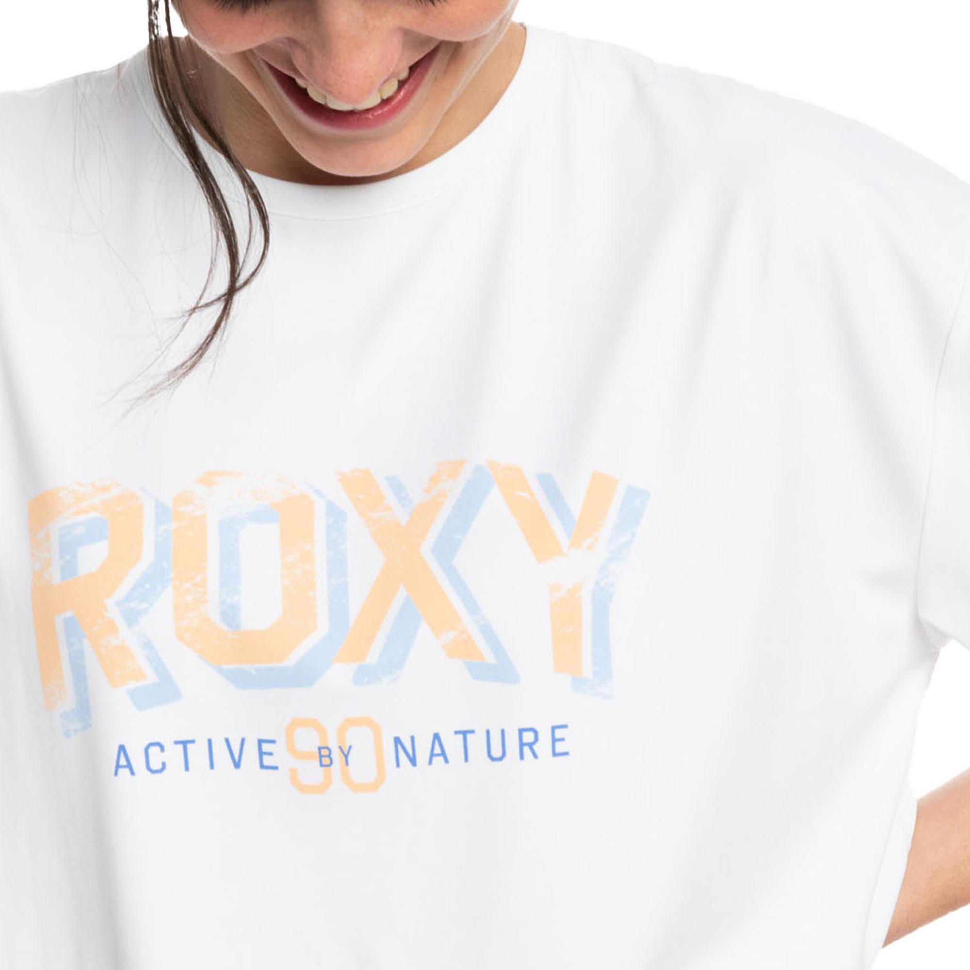 Roxy Beach Bound Kadın Beyaz Tişört