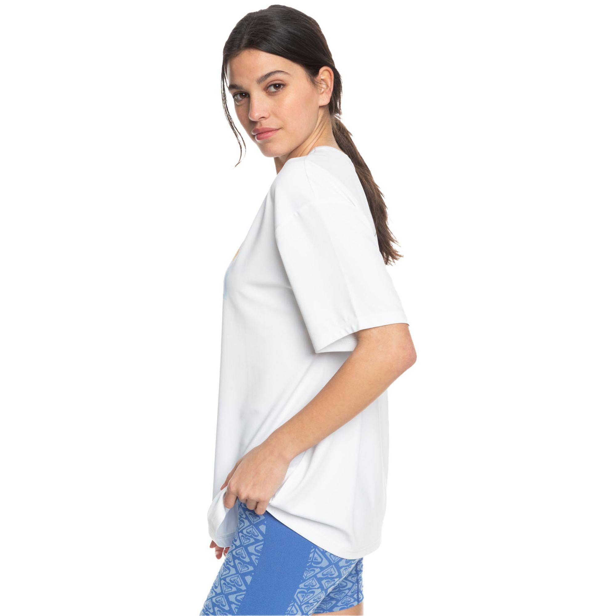 Roxy Beach Bound Kadın Beyaz Tişört