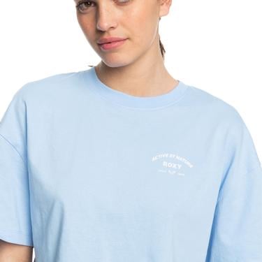  Roxy Essential Energy Boxy Crop Kadın Renkli Tişört