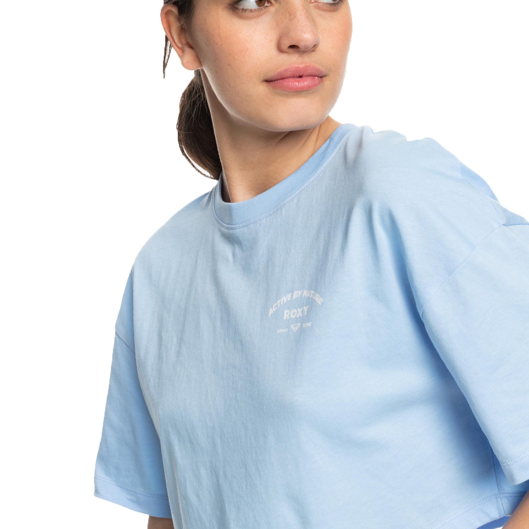 Roxy Essential Energy Boxy Crop Kadın Renkli Tişört