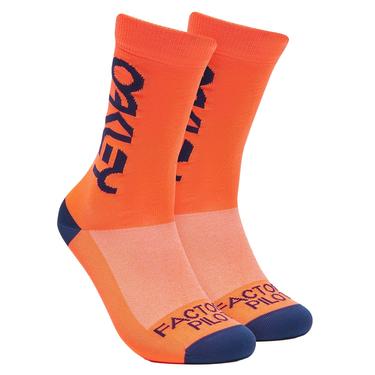  Oakley Factory Pilot Mtb Socks Erkek Turuncu Çorap