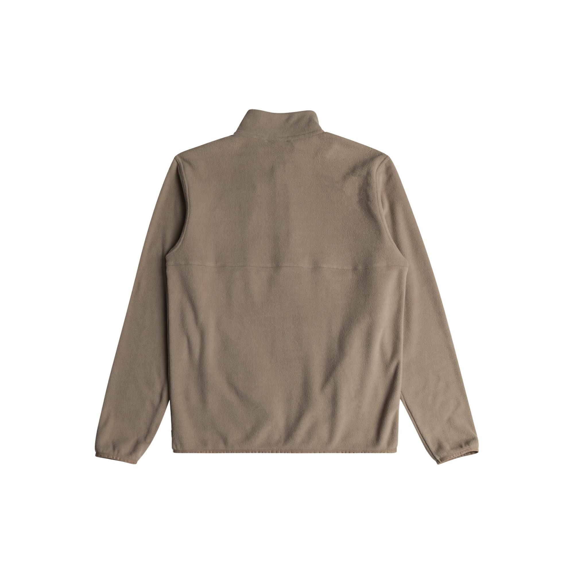 Quiksilver No Destination 2 Half Snap Erkek Bej Polar