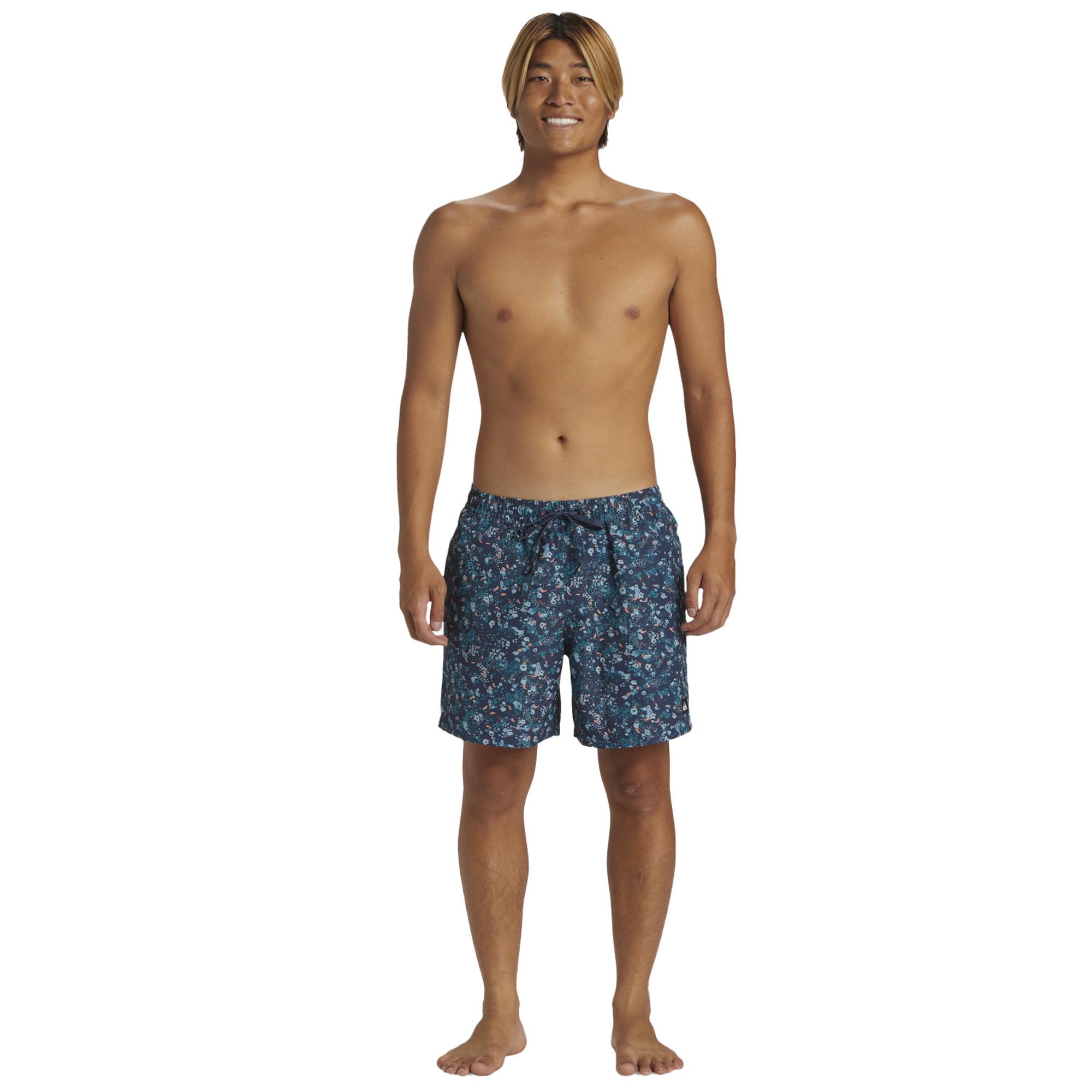 Quiksilver Remade Mix Volley 16 Erkek Lacivert Volley Short