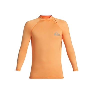  Quiksilver Everyday Upf50 Ls Erkek Turuncu Likra