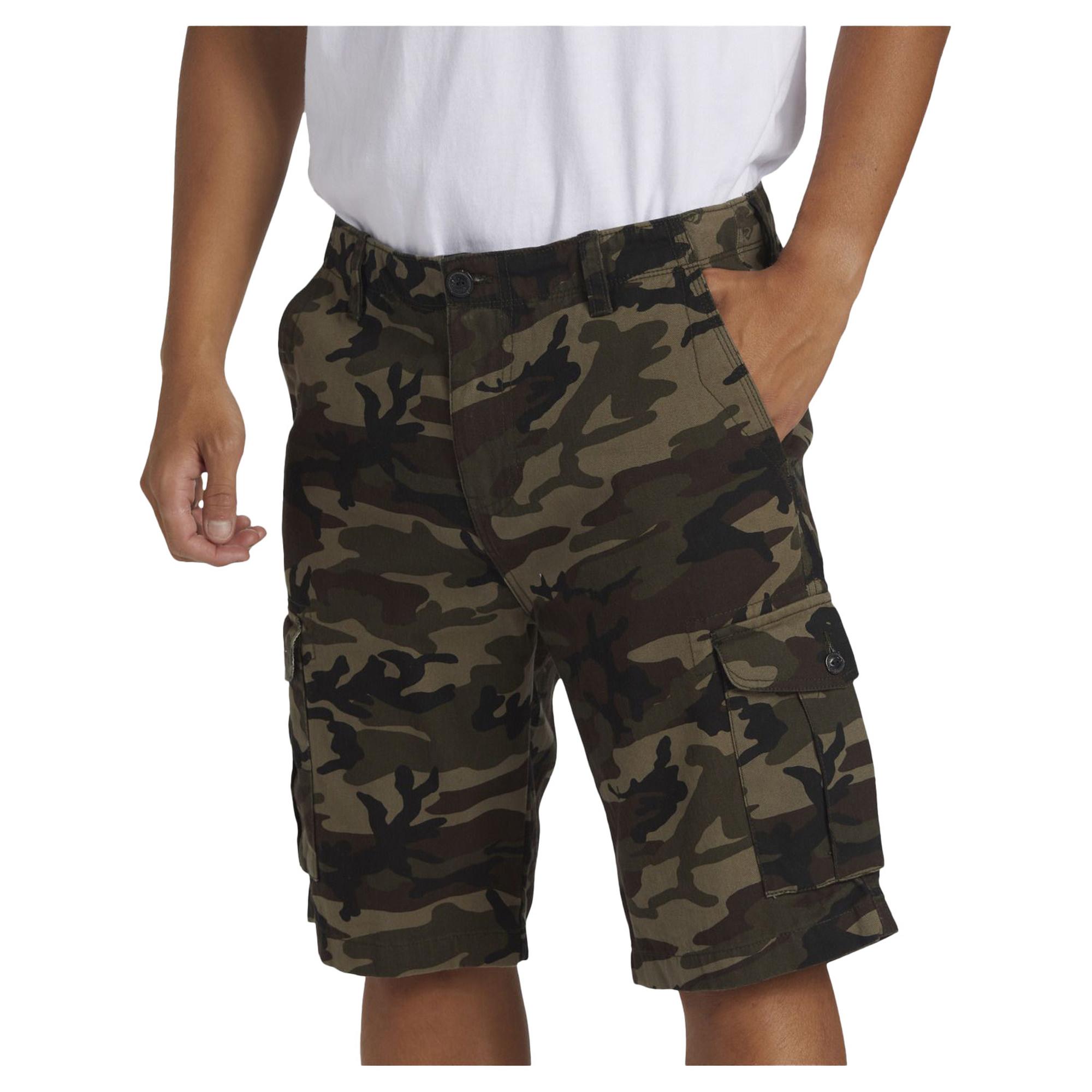 Quiksilver Erkek Walkshort Crucial Battle Cargo Kamuflaj