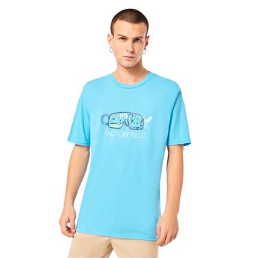  Oakley Sutro Fp Erkek Mavi Tişört