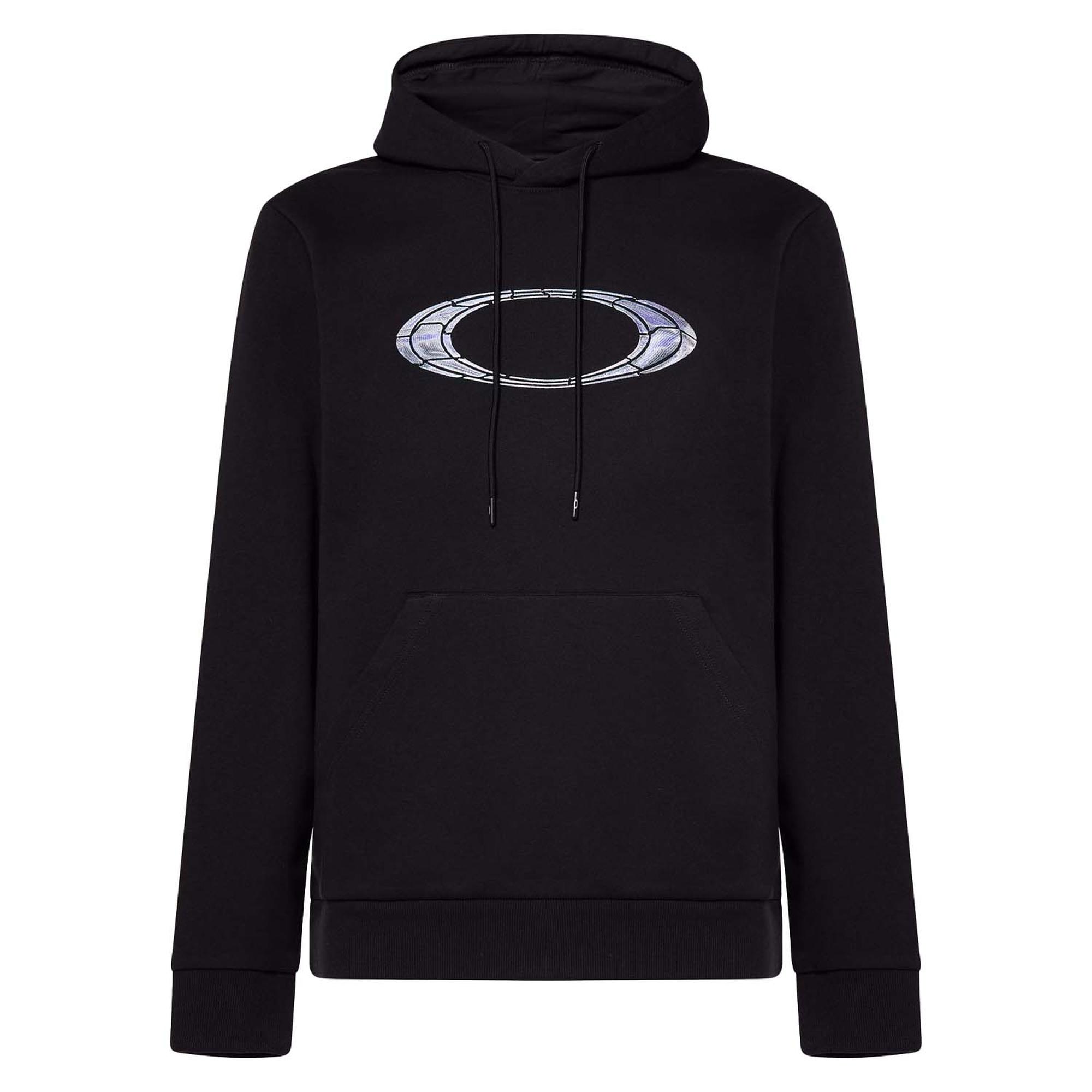 Oakley Mtl Liquid Ellipse Hoodie Erkek Siyah Sweatshirt