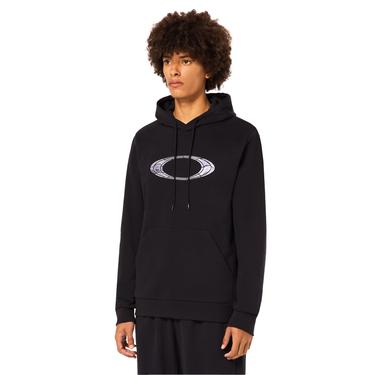  Oakley Mtl Liquid Ellipse Hoodie Erkek Siyah Sweatshirt