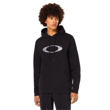  Oakley Mtl Liquid Ellipse Hoodie Erkek Siyah Sweatshirt