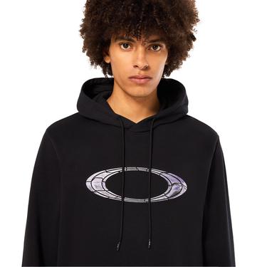  Oakley Mtl Liquid Ellipse Hoodie Erkek Siyah Sweatshirt